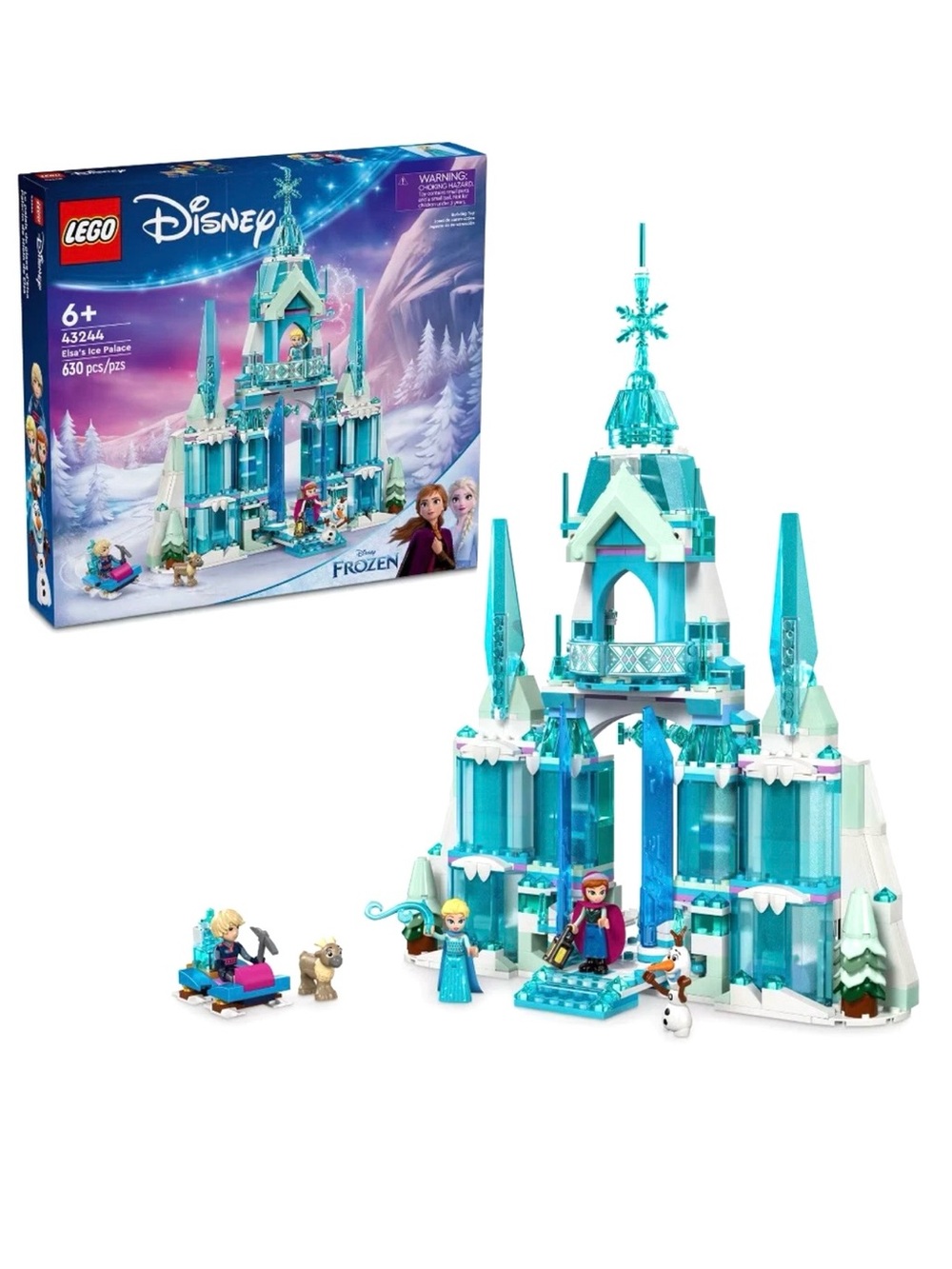LEGO Disney Frozen Elsa’s Ice Palace Buildable Princess Set 43244 *NEW**